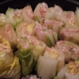 白菜 豚バラ肉のミルフィーユ鍋 レシピ 作り方 By みんなのばなな 楽天レシピ 白菜 豚バラ肉のミルフィーユ鍋 レシピ 作り方 By みんなのばなな 楽天レシピ